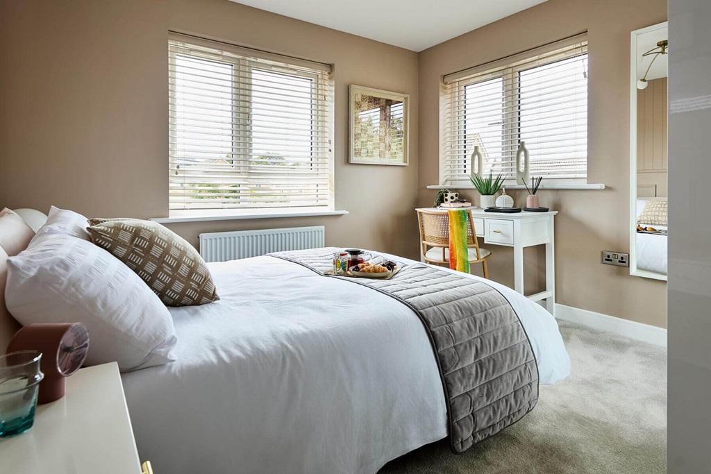 A second double bedroom means you don't need to...