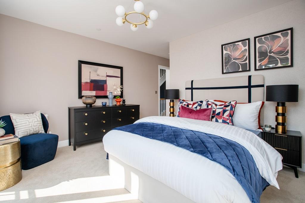 Double bedrooms with lots of space