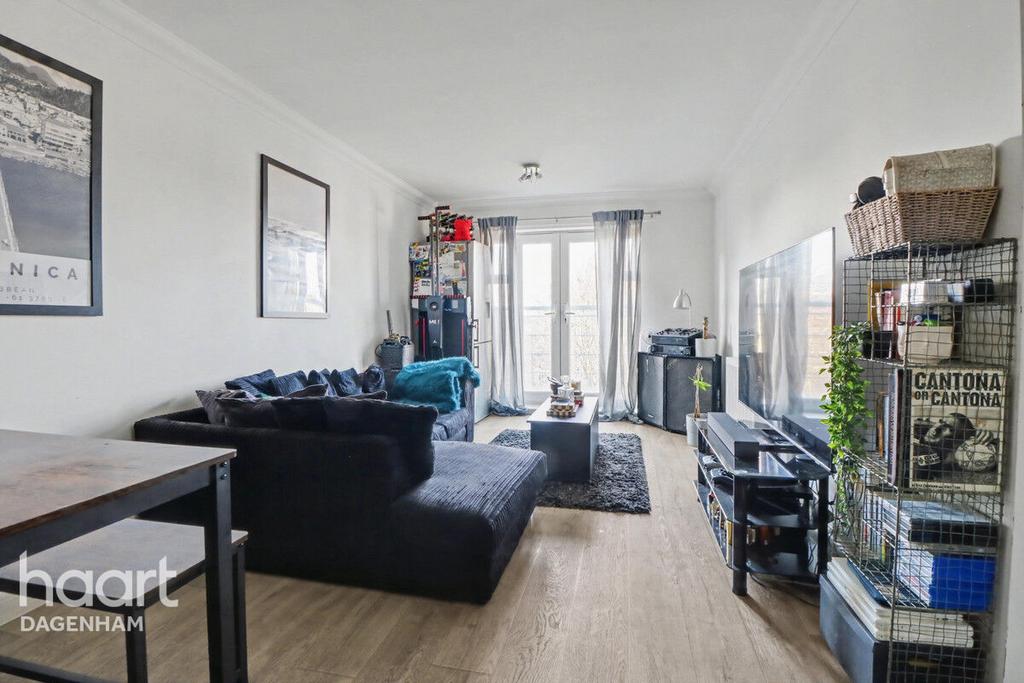 Open-plan living area