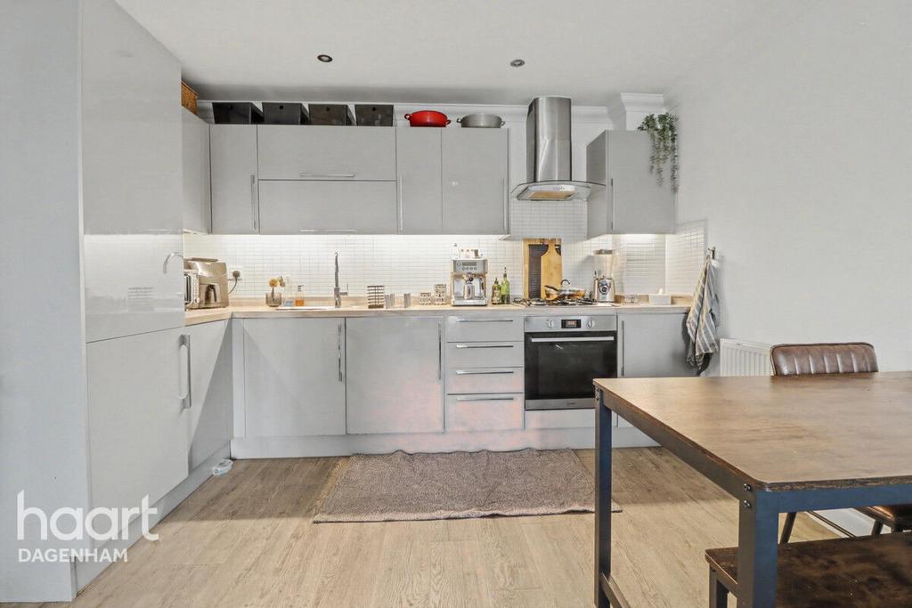 Open-plan living area