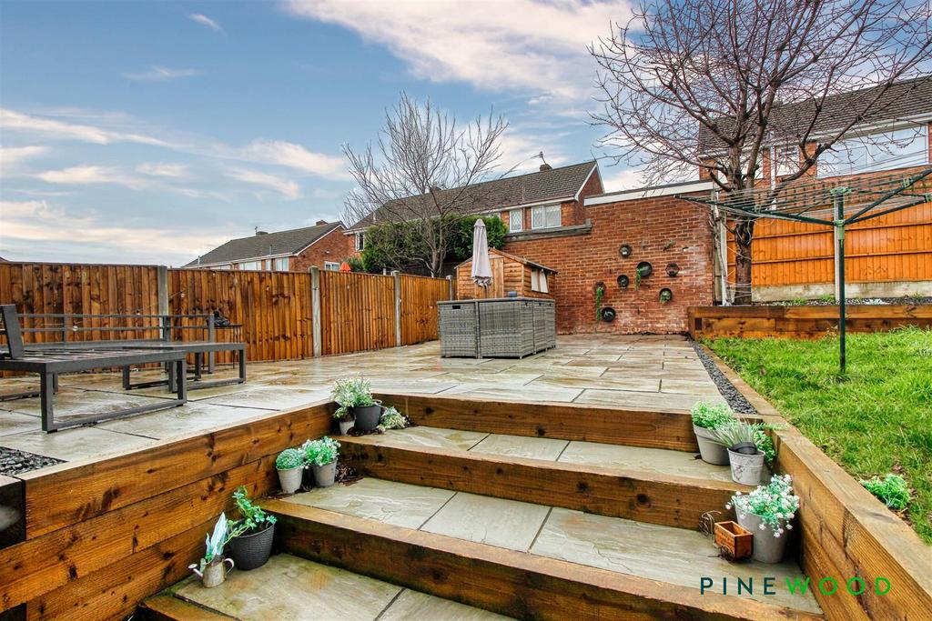 Rear garden