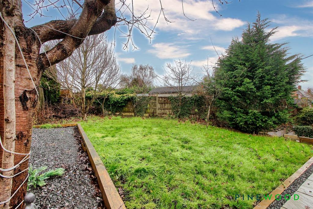 Rear garden