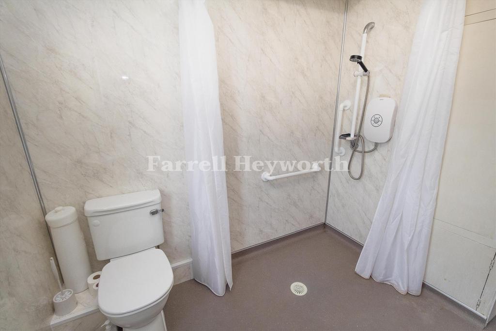 Wet room view 2