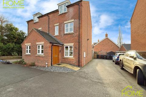 Semi detached house for sale, Shambles Close, Walcote, Lutterworth, Leicestershire