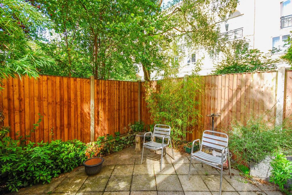 Patio view, garden