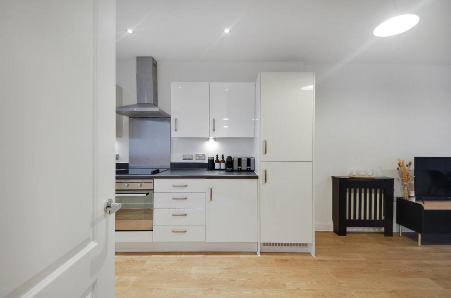 Open-plan living area