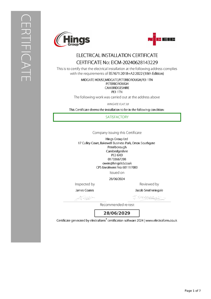 EPC Certificate