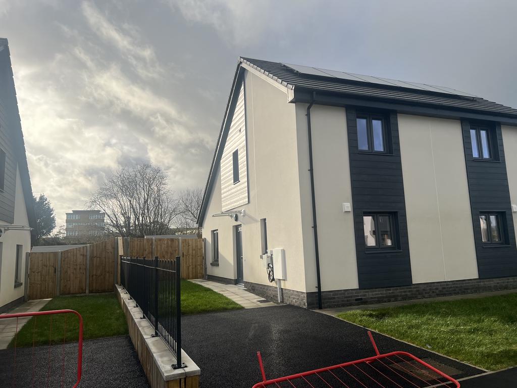 Parking and driveway