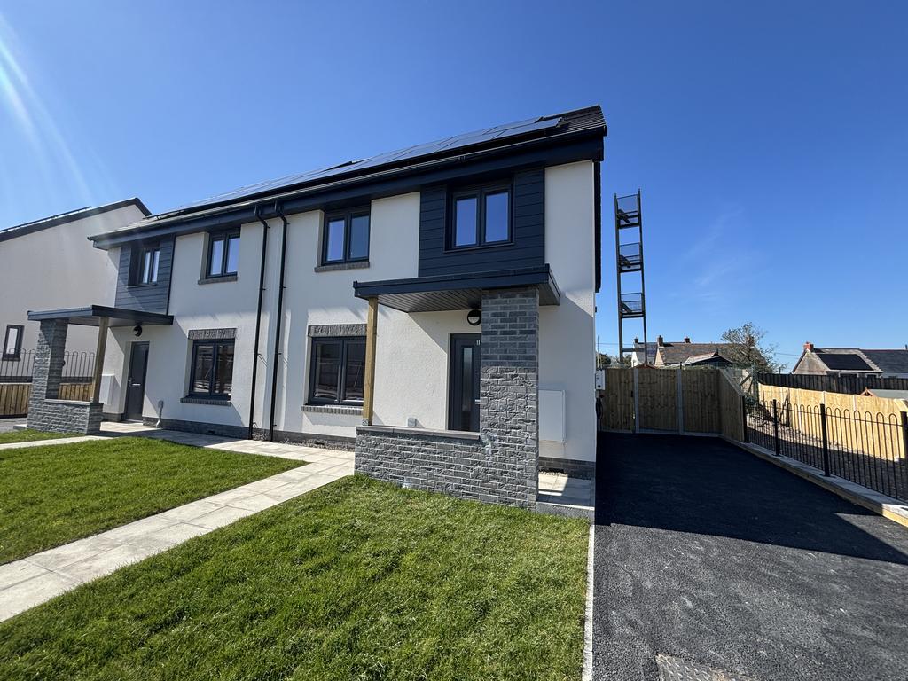 Parking and driveway