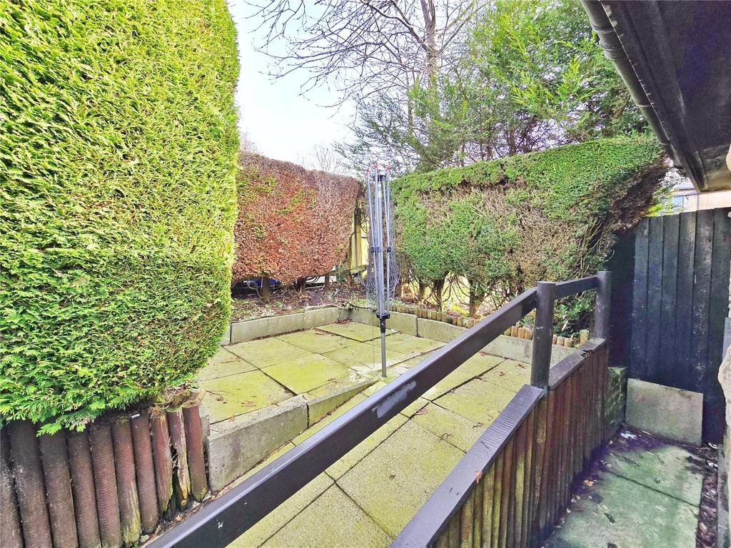 Private Rear Patio