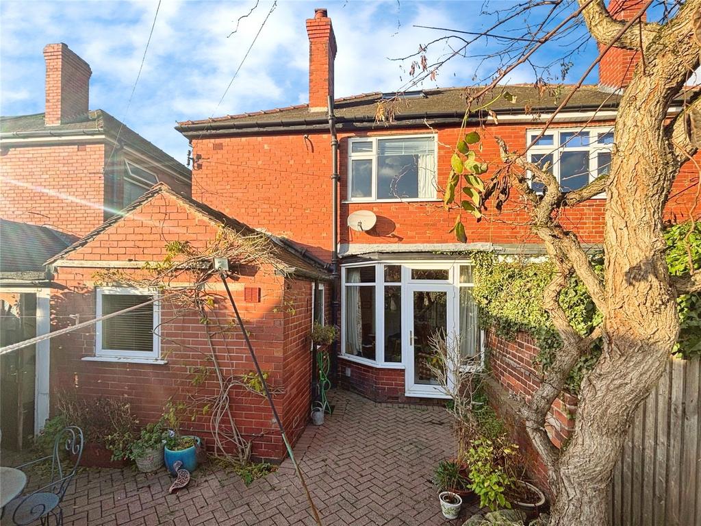 Rear Of Home