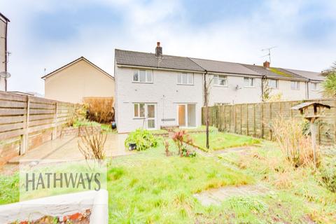 3 bedroom end of terrace house for sale, Belle Vue Close, Cwmbran, NP44