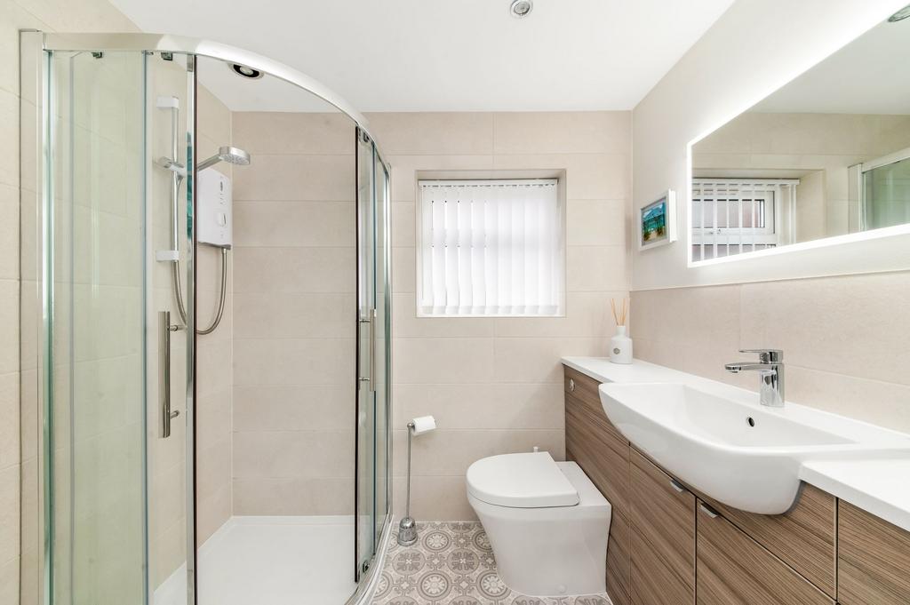 Ground floor shower room