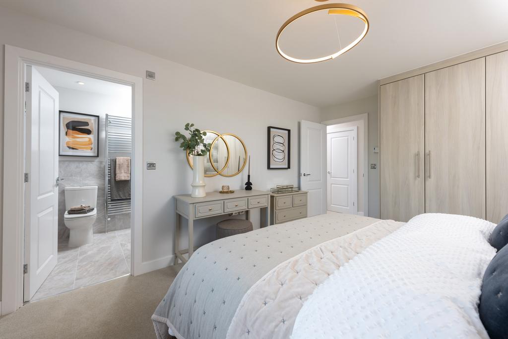 Image depicts a typical bedroom style.