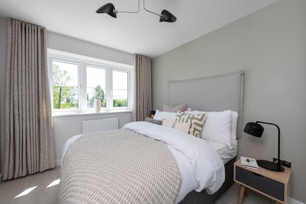 Image depicts a typical bedroom style.