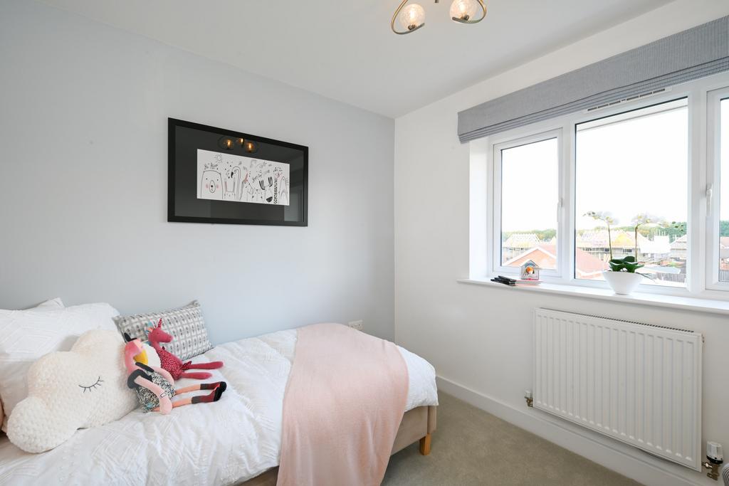 Image depicts a typical bedroom style.