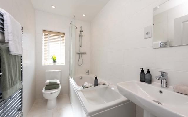 Image depicts a typical bathroom style.