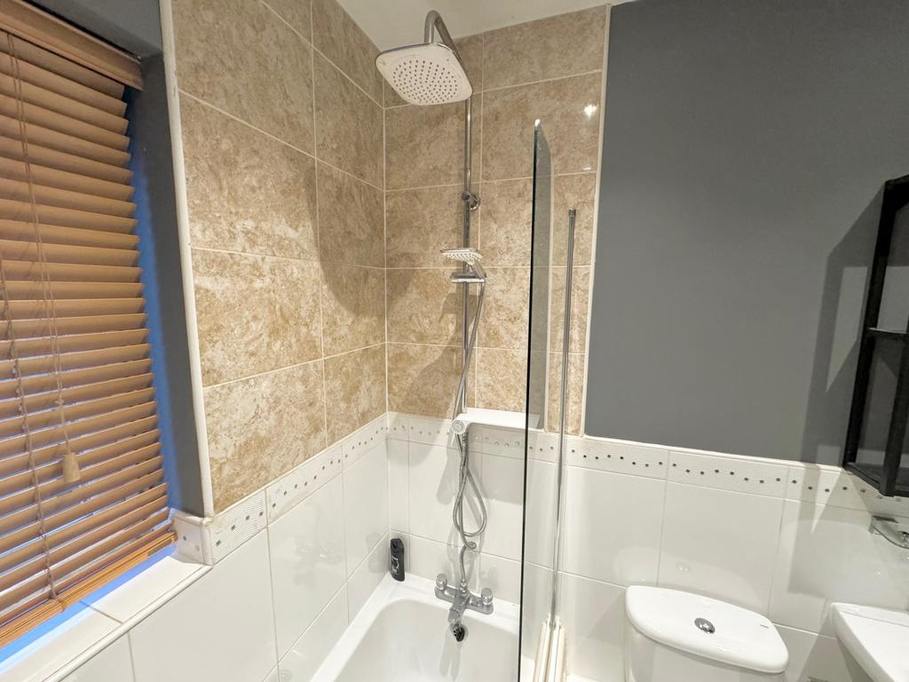 Shower over bath
