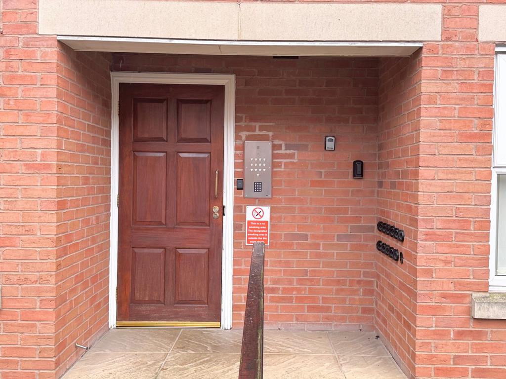 Main front door