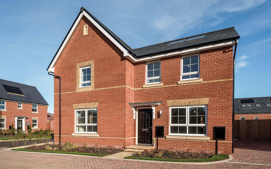 Plot 20 Front Elevation &amp; 21 Side