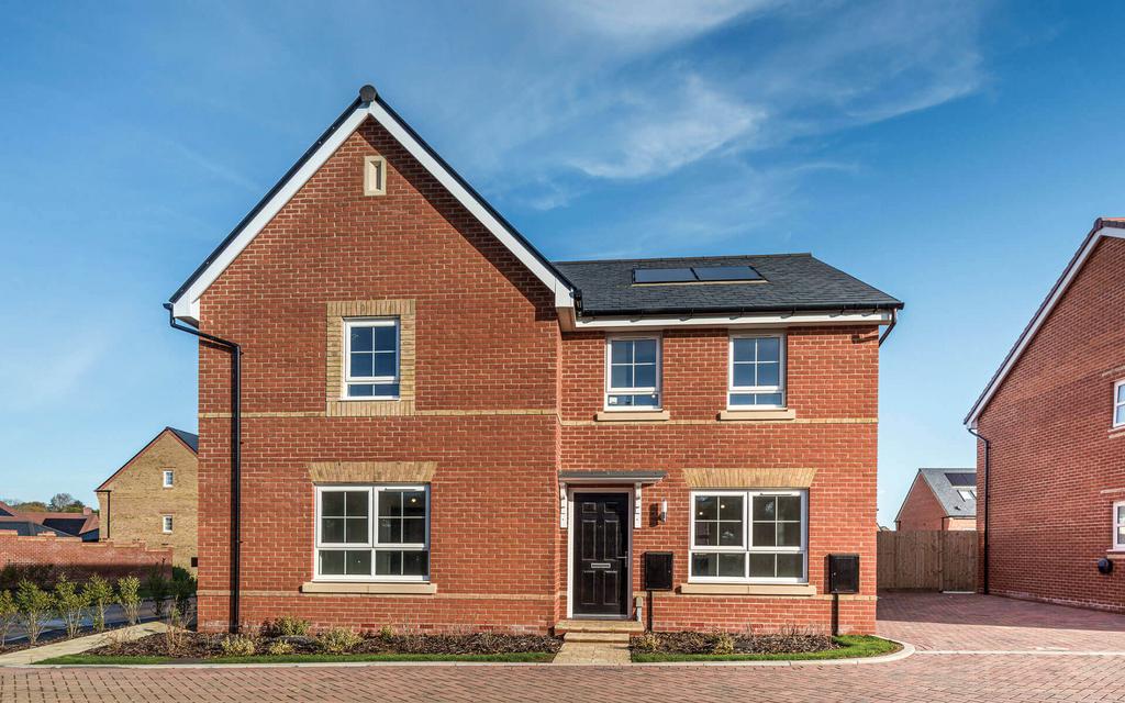 Plot 20 Front Elevation &amp; 21 Side
