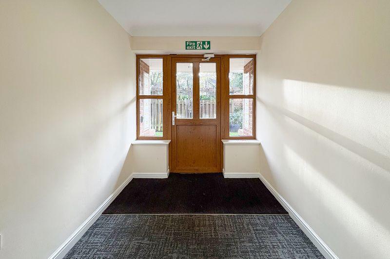 Main entrance...