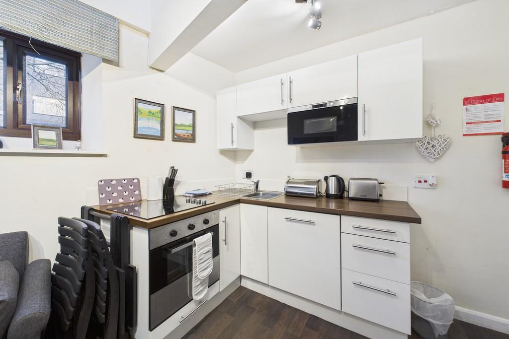 Open plan kitchen area