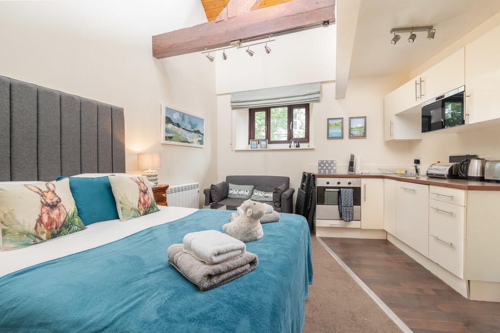 Open plan Bedroom / living area