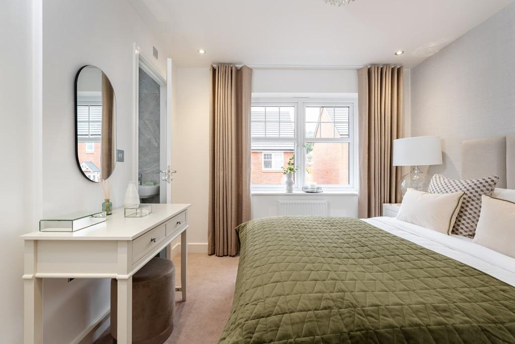 Bedroom 1 is complete with en-suite shower room