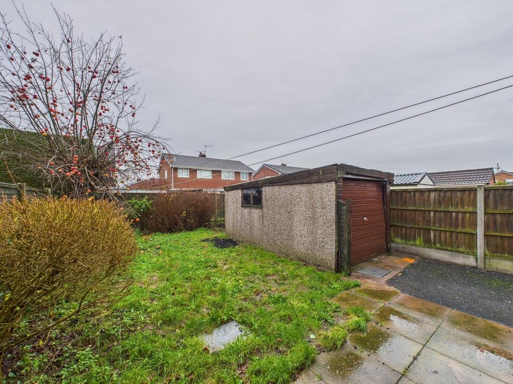 Rear garden