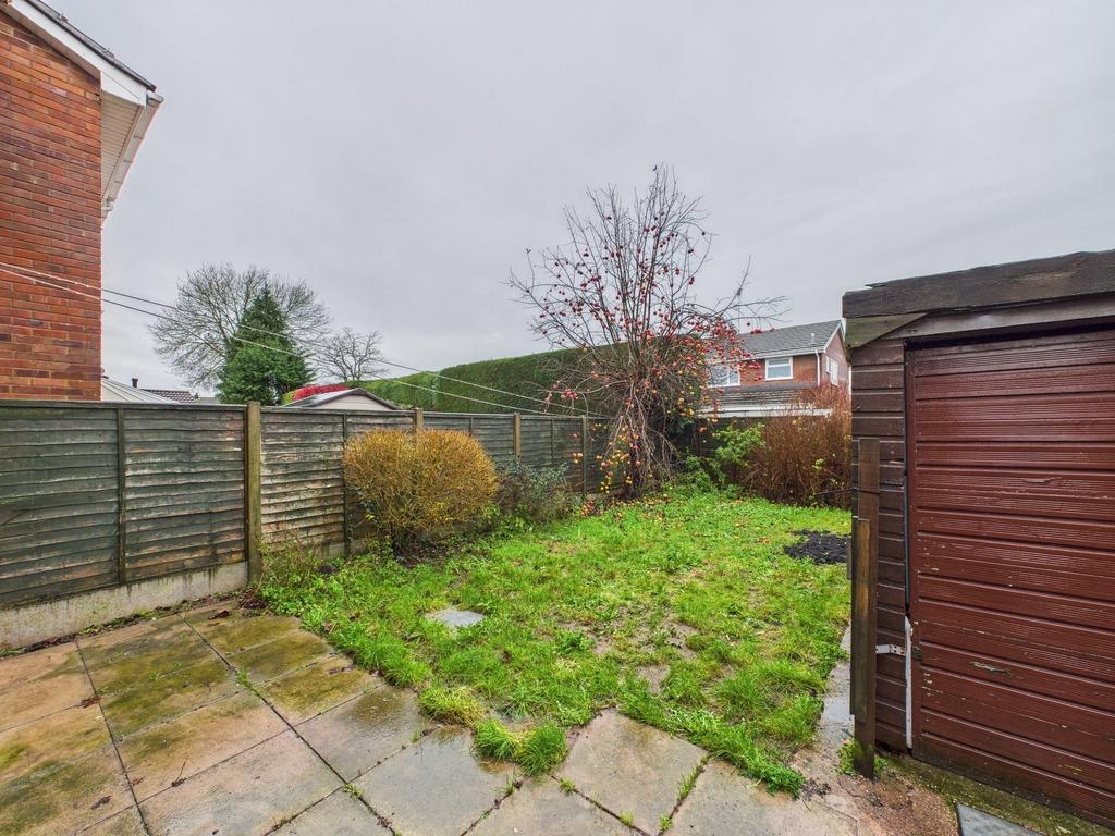 Rear garden