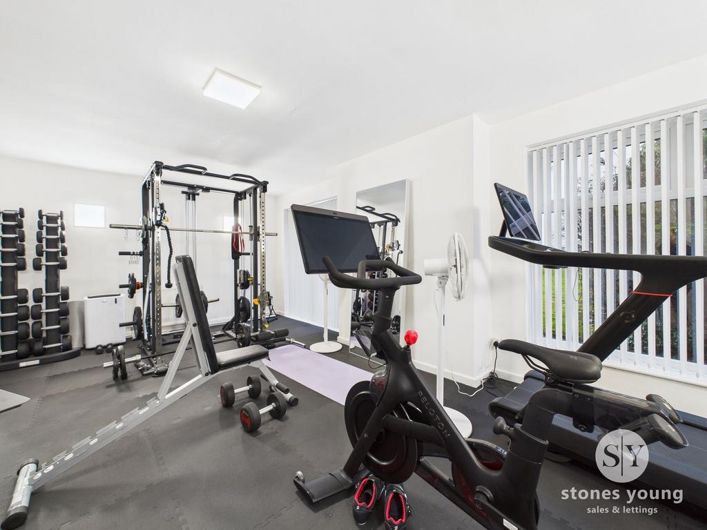 Lounge (currently the gym)