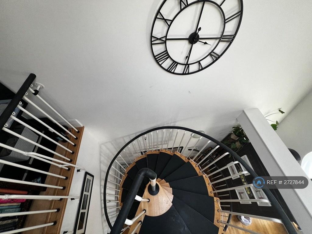 Stairs To Kitchen And Dining Room