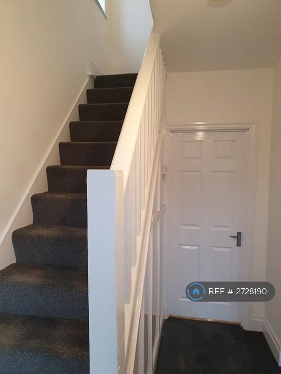 Stairs Looking Up &amp; Kitchen Door