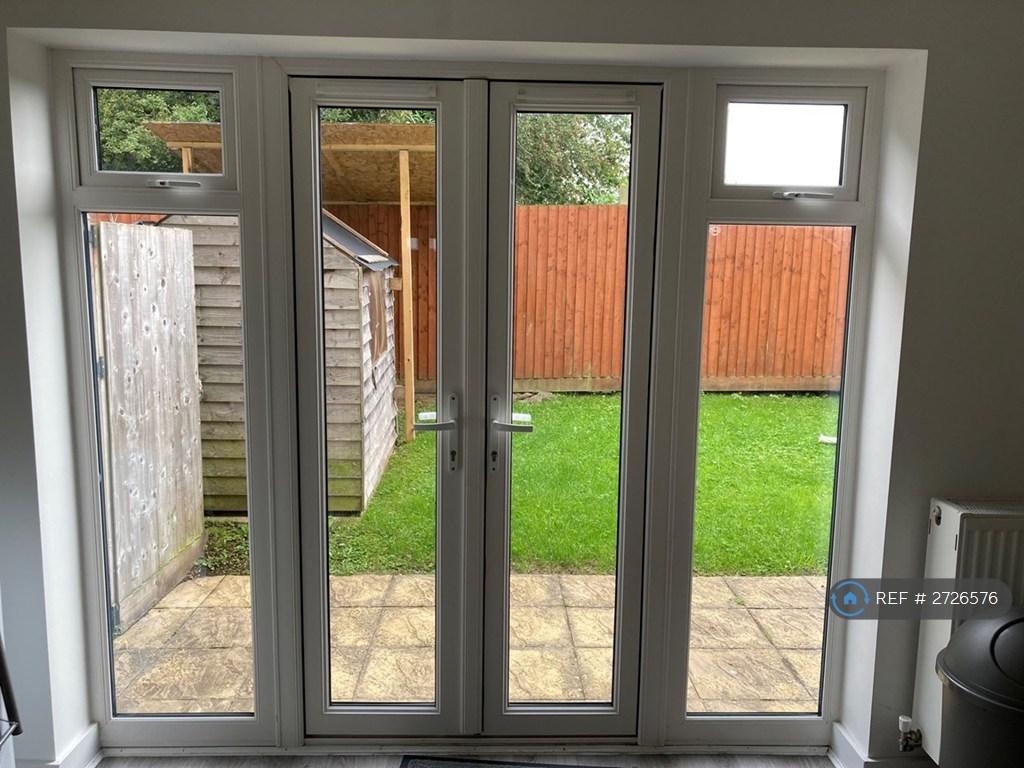 Large Patio Doors Leading To Garden