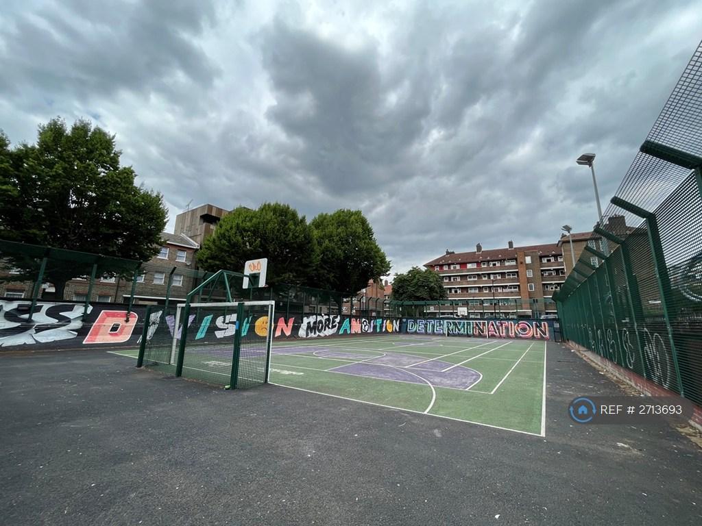 Basketball Court Downstairs