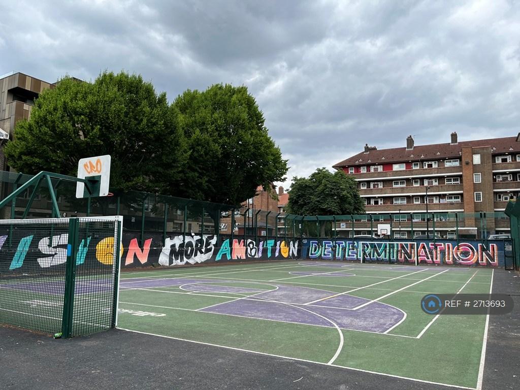 Basketball Court Downstairs
