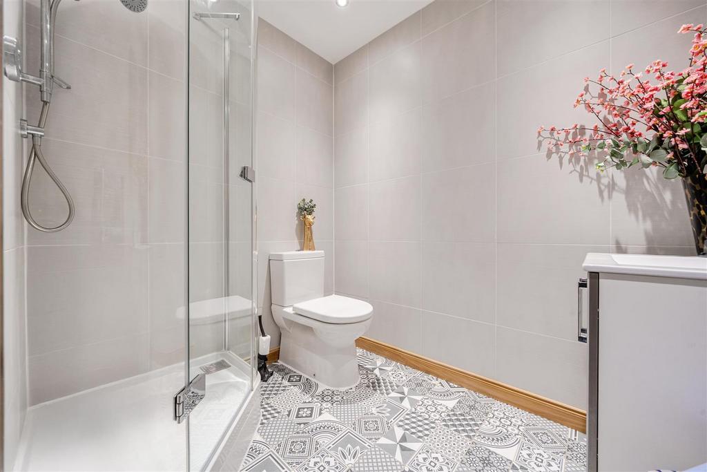 Downstairs shower room