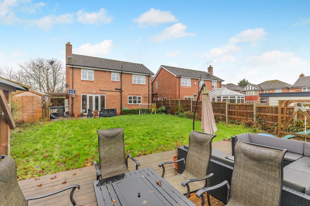 Rear garden