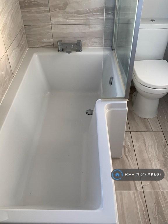 Bathroom With Shower Over Bath