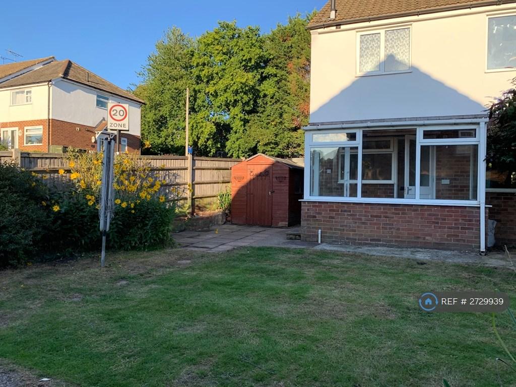 Rear Garden With 2 Sheds