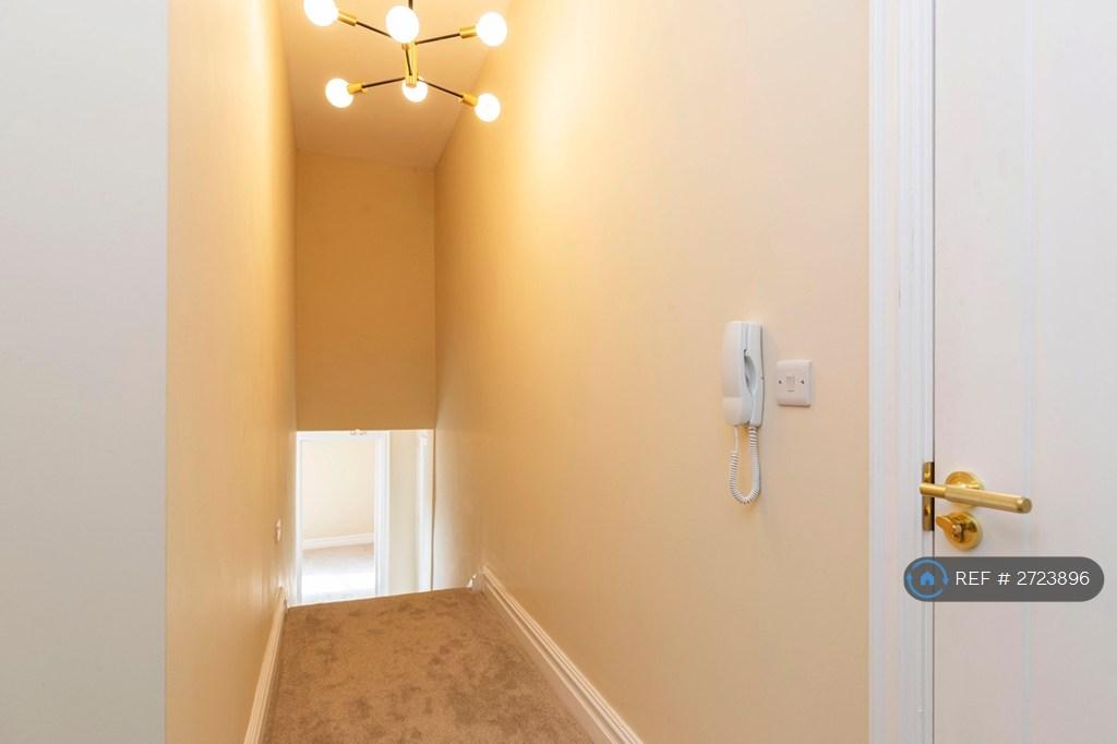 Hallway With Intercom System