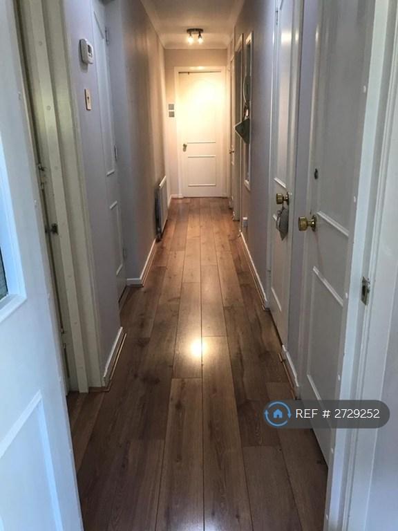 Hallway, View From Living Room Door
