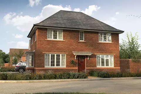 4 bedroom detached house for sale, Plot 103, The Brooke at Hollycroft Grange, LE10, Ranville Place LE10