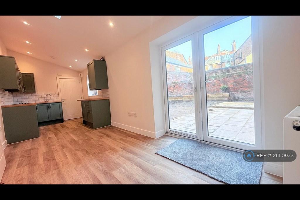 Vaulted Lounge/Kitchen