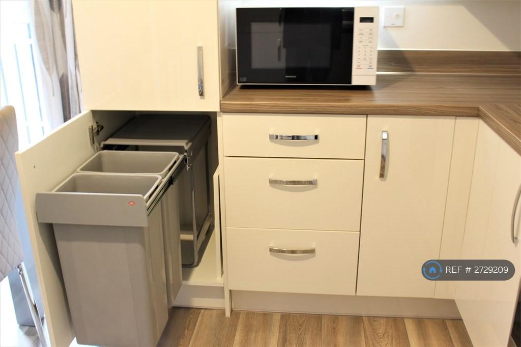 Kitchen Sliding Waste Bin System