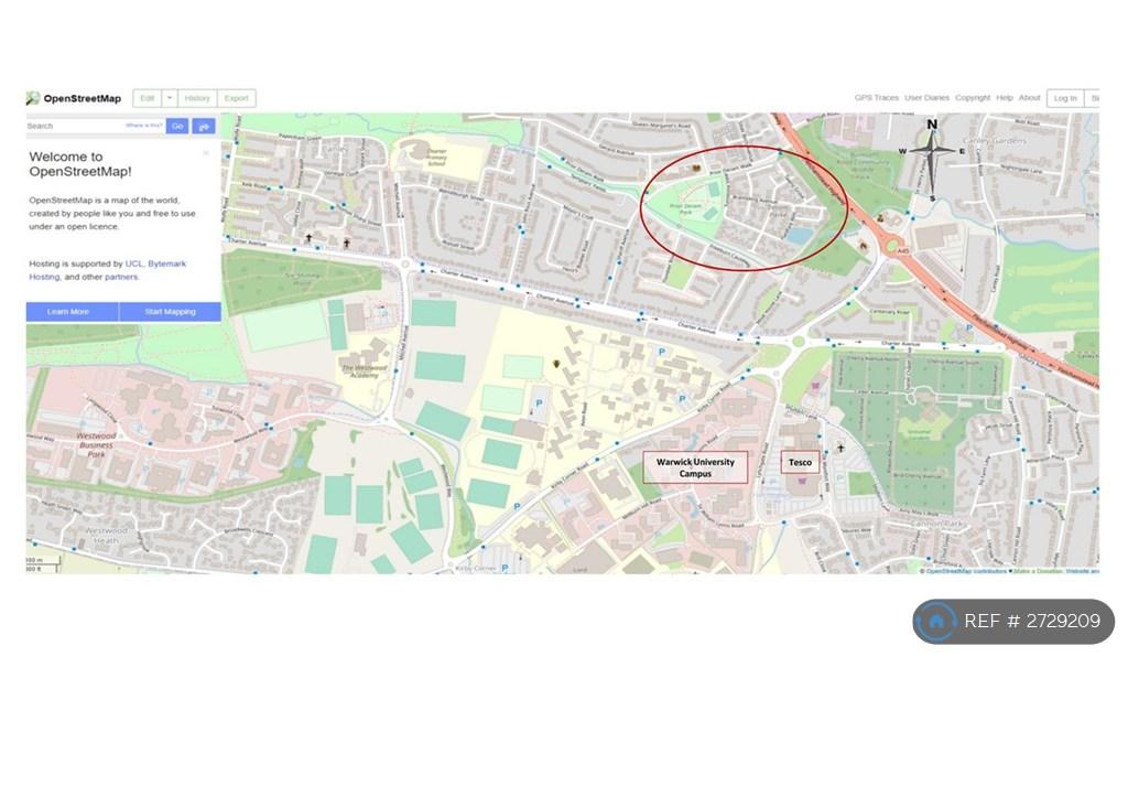Estate Site Location Map View