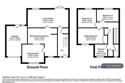 3 bedroom end of terrace house to rent, Torrington Crescent, Wellingborough, NN8