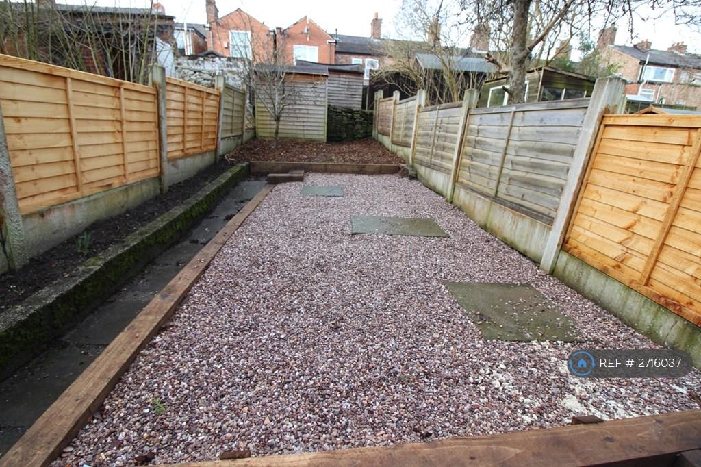 Private Garden With Shed