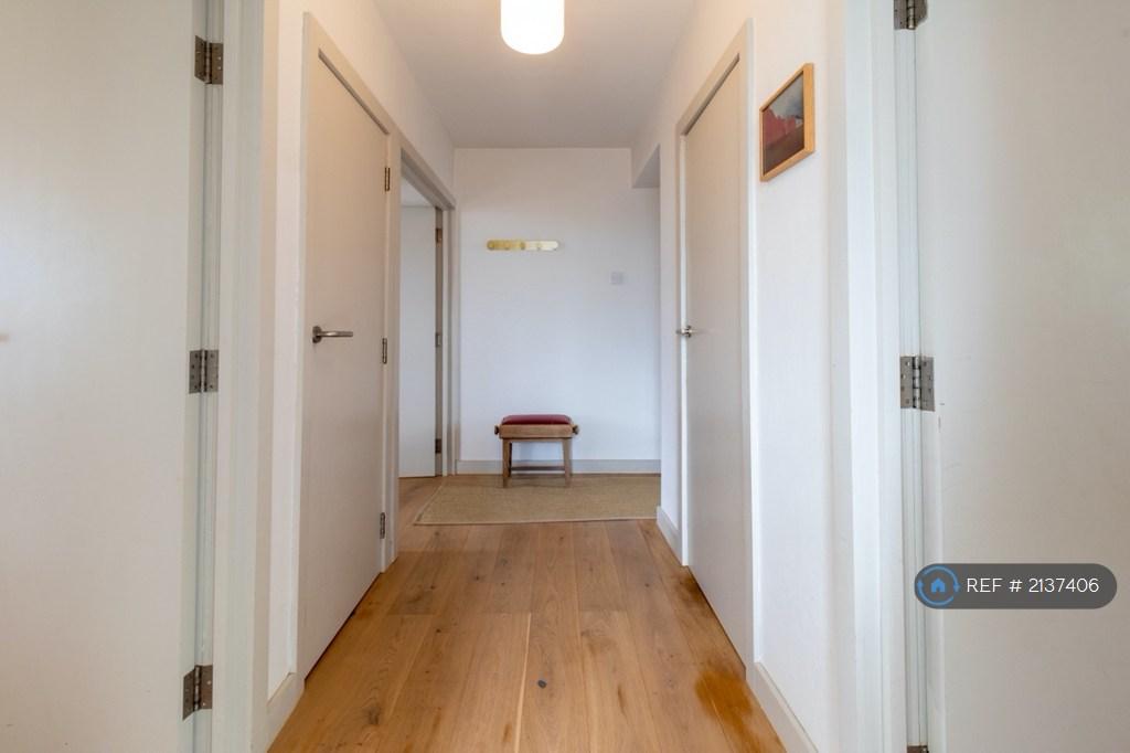 Generous Corridor, Oak Wood Flooring